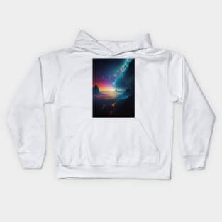 Mysterious landscape Kids Hoodie